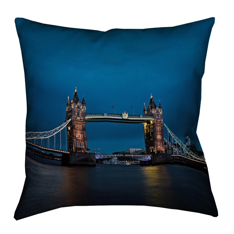 Wayfair blue throw store pillows